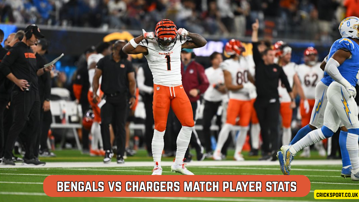 bengals vs chargers match player stats