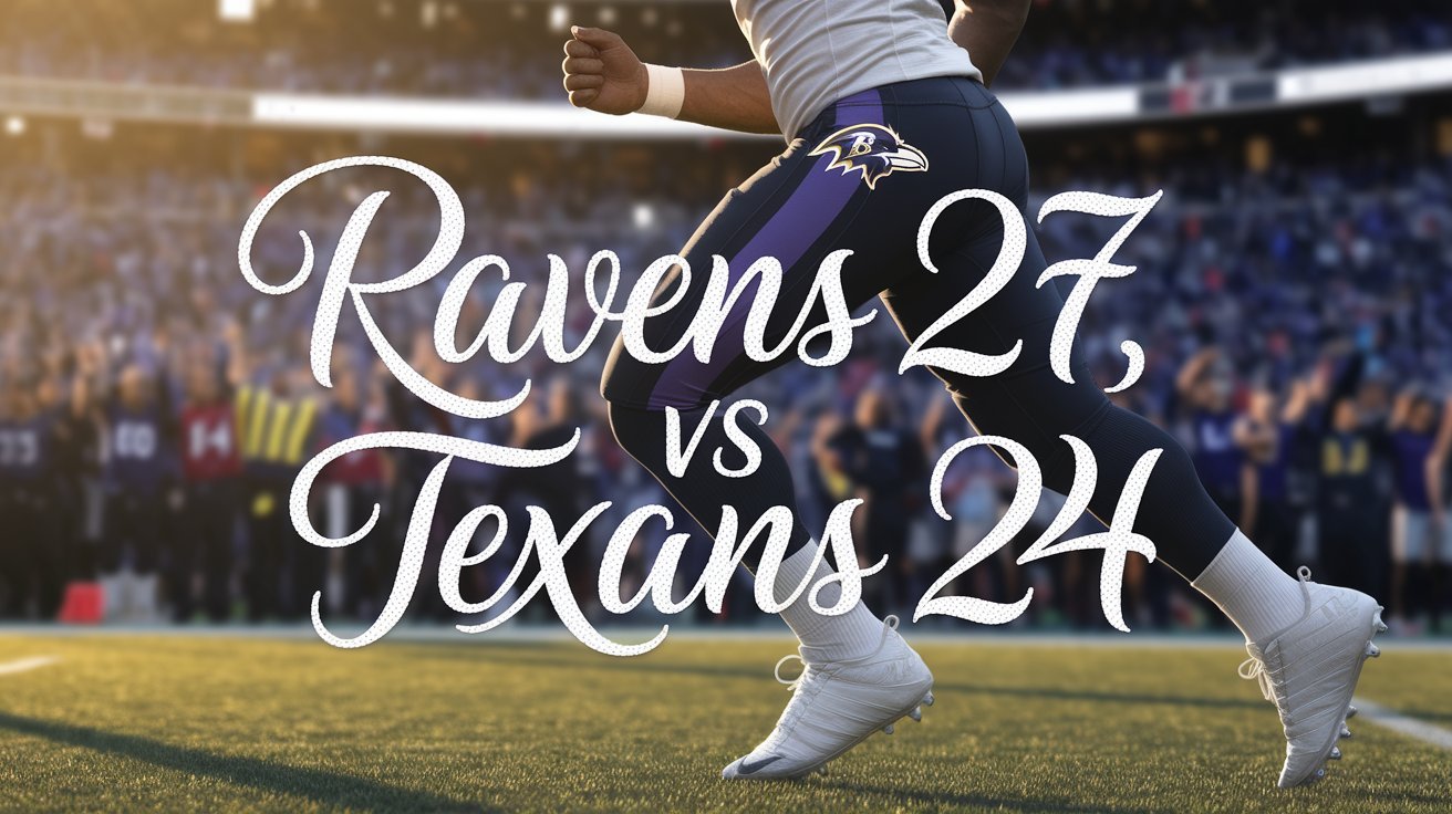 Baltimore Ravens vs Texans Match Player Stats