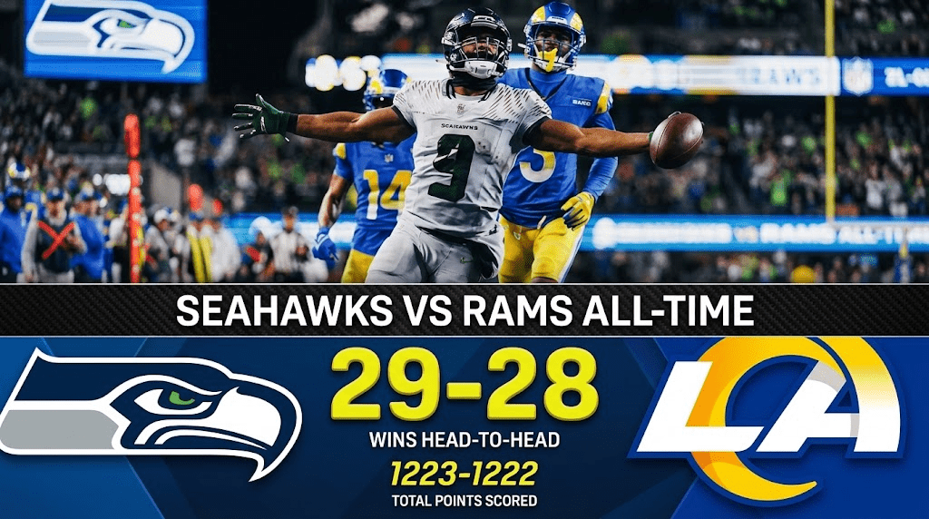 Los Angeles Rams vs Seahawks Match Player Stats